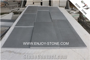 Honed Grey Basalt Cladding Tiles, Floor Pattern Covering