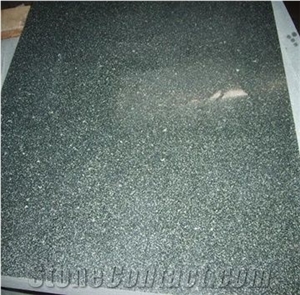 Polished G612 Zhangpu Olive Green Granite Tiles