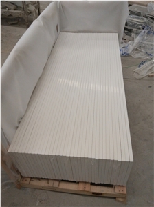 Pure White Artificial Stone Stairs, Steps
