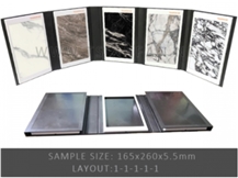 Plastic Large Format Porcelain Tile And Stone Sample Book