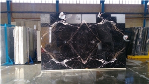 Sepahan Soren Black Marble Quarry