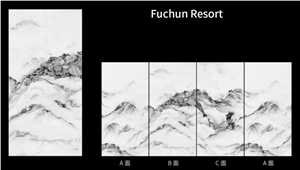 China Sintered Stone Fuchun Resort With Highly Polished