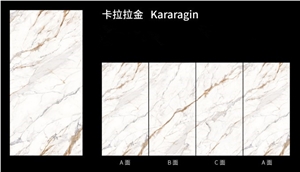 Fashionable Kararagin Polished Sintered Stone Slab