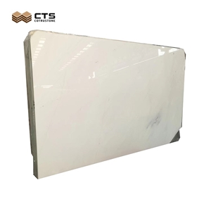 Chinese White Marble High Level Polish Slab Indoor Decor