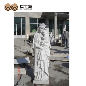 Outdoor Marble Statue Life Size Custom Angel Sculpture