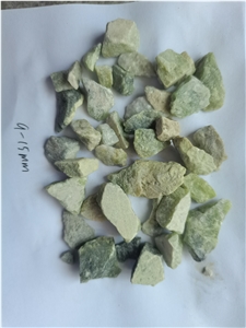 Green Crushed Stone For Terrazzo Paver Garden Paving