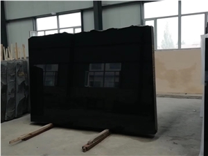 Shanxi Black Granite Polished Slabs For Floor Wall