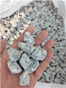 Tumbled Grey Granite Pebble & Gravel