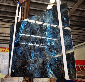 Exotic Blue Labradorite Blue Slabs For Wall And Floor Design