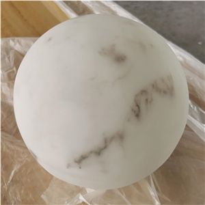 Alabaster Backlit Stone For Lighting Globes Sphere Ball