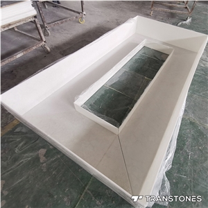 Customized Design White Alabaster Lighting Box