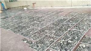 Morgan Black Granite Marinace Nero Slab In China Market