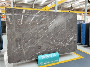 West Coast Mist Tlupana Blue Grey Marble In China Market