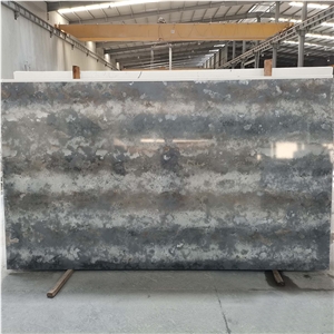 Artificial Stone 6023 Cloudy White Quartz Concrete
