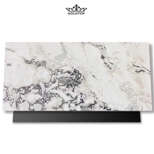 Commercial Natural Stone Fendi White Marble Big Slab