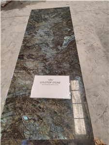 Natural Luxury Labradorite Blue Granite Slabs And Tiles