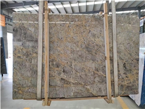 NEW HOT Tunder Gold Marble Slab