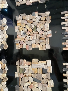 Petrified Wood Stone Mosaic Tiles