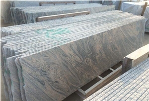 Chinese Polished Grey Granite  For Flooring Slabs & Tiles