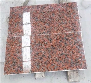 Stocked Maple Red G562 Granite Tile 60X30x1.5Cm Polished