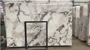 Imported Luxury Stone Slab Marble Dover White Bathroom Tiles