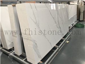 Calacatta White Statuario Polished Glossy Sintered Stone