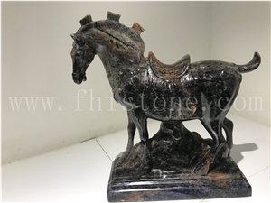 The Antique Statue Of Horse Stepping On A Swallow Collection
