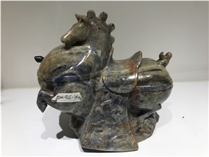 The Antique Statue Of Horse Stepping On A Swallow Gift