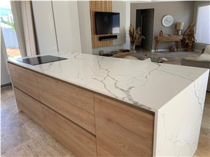 Quartz Stone Big Size Kitchen Countertops