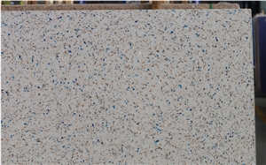 Hot NEW White With Colorful Diamond Terrazzo Large Slab