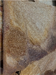 Red Multicolor Bulgarian Gneiss - Flagstone