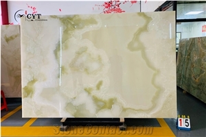 Pakistan White Jade Onyx Slabs For Floor Wall Tiles