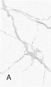 China Calacatta White Sintered Stone Slab For Floor