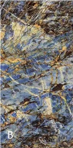 Chinese Multicolor Artificial Stone Slabs Use For Wall Decor