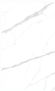 1600*3200MM GLOSSY FRAGRANT SNOW WHITE PORCELAIN SLAB