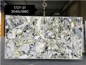 China Ice Jade Marble Slabs Tiles