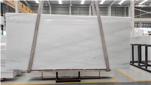 Polished Columbia White Marble Slabs Flooring Tiles