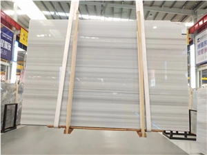 White Marble With Straight Vein, Bianco Dolomite Slabs Tiles