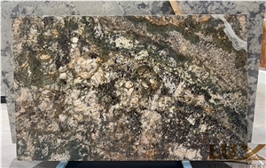 Delicatus Gold Granite Tile, Mascarello Granite Slabs