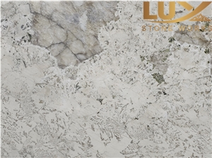 Luxury Patagonia Crystal White Quartzite Slabs