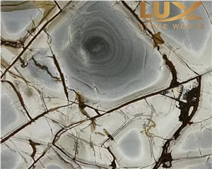 Luxury Roma Blue Imperiale Quartzite Slabs ,Royal Jade Slabs