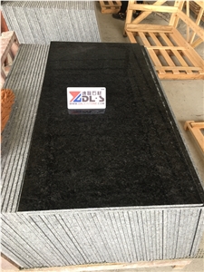 120X60 Polished Angola Black Granite Tiles Slabs