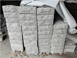 Canada Grey Granite Mushroomed Stone Cladding Wall Tiles