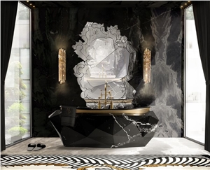 Marble Diamond Design Luxury Hotel And Villa Bathtub