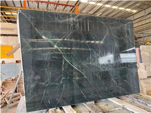 New Arrival Emperador Green Marble Slab