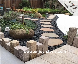 Black Pebble, River Stone, Garden Decor, Landscaping Stone