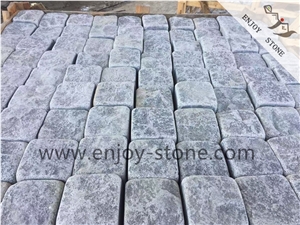 Granite Pavers/G654 Sesame Grey/Tumbled/Cube Stone/Paving