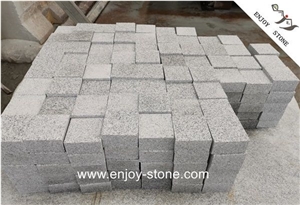 New G603 Padang White/Flamed/Cube Stone/Walkway Paver/Cobble