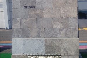 Silver Travertine Tiles