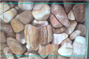 Wooden Mix Pebbles And River Stone